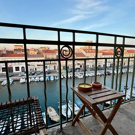 Centre - Balcon Vue Quai דירה Sète