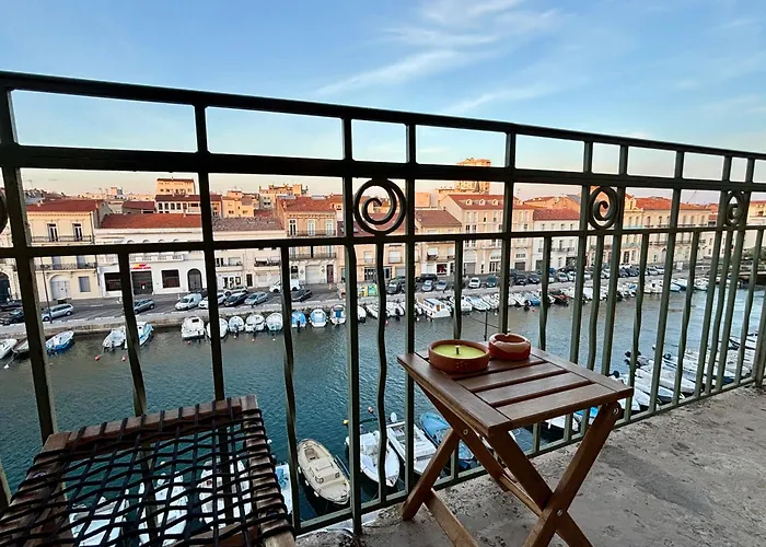 Centre - Balcon Vue Quai Apartament Sète